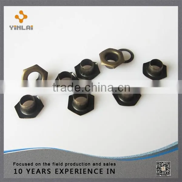 classic brass eyelets with washer