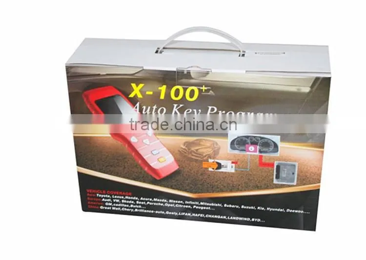 2014 Top-Rated X-100+ PLUS AUTO KEY PROGRAMMER X100 V2.0 New Remote Controller Programming Free Update Via Official Website