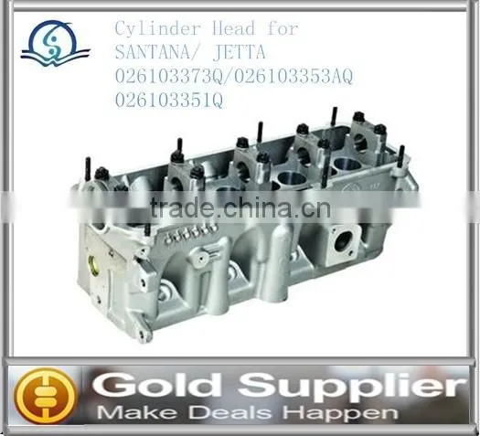 Brand New cylinder head for SANTANA/ JETTA 026103373Q/026103353AQ/ 026103351Q with high quality and most competitive price.