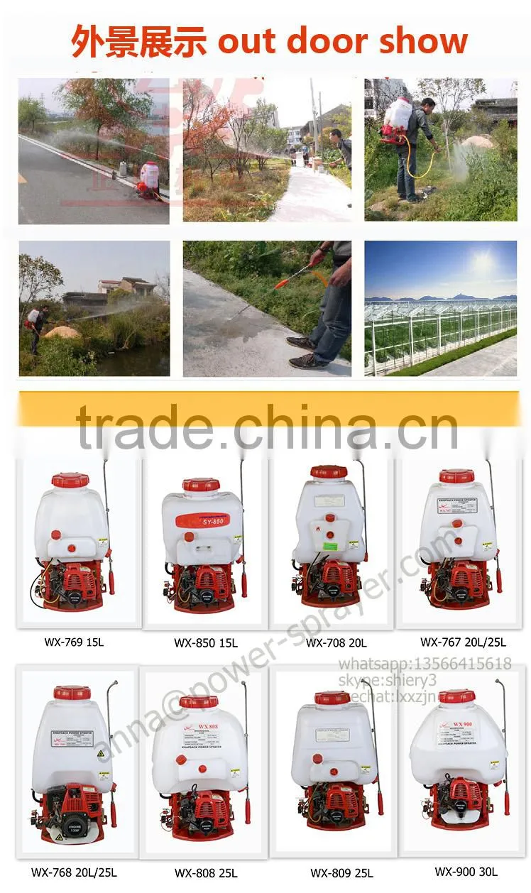 knapsack power sprayer WX-768 model