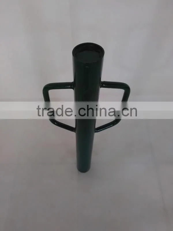 hand spraying and galvanized used fence post driver