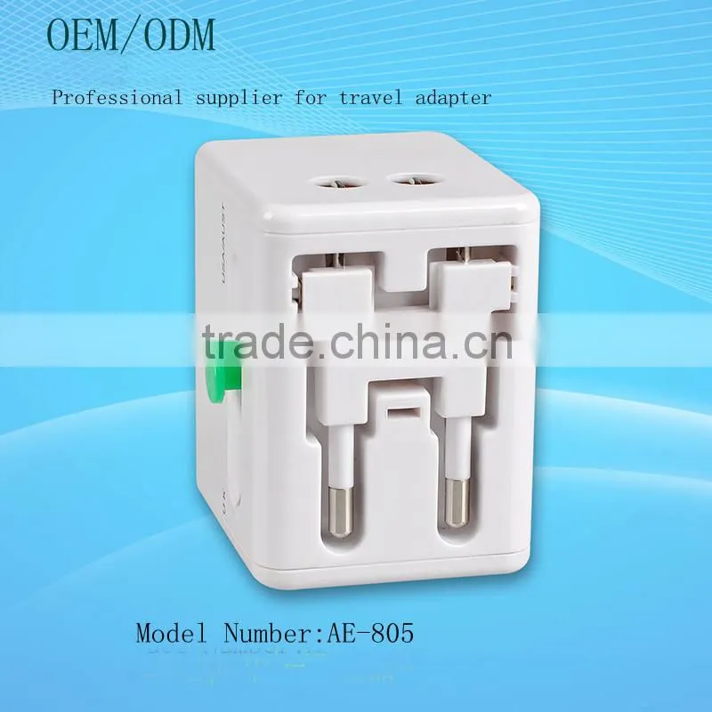 USB Multination Travel Adapter Plug