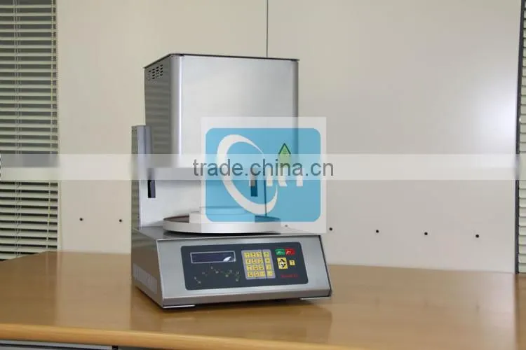 1200C Lift Porcelain Furnace with PID Touch Screen Programmable Control