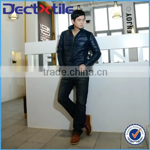 Light cotton clothes black warm jacket wholesale china supplier
