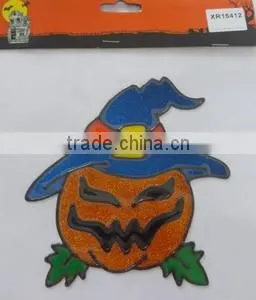 2015 new design halloween window and refrigerator sticker in home decor