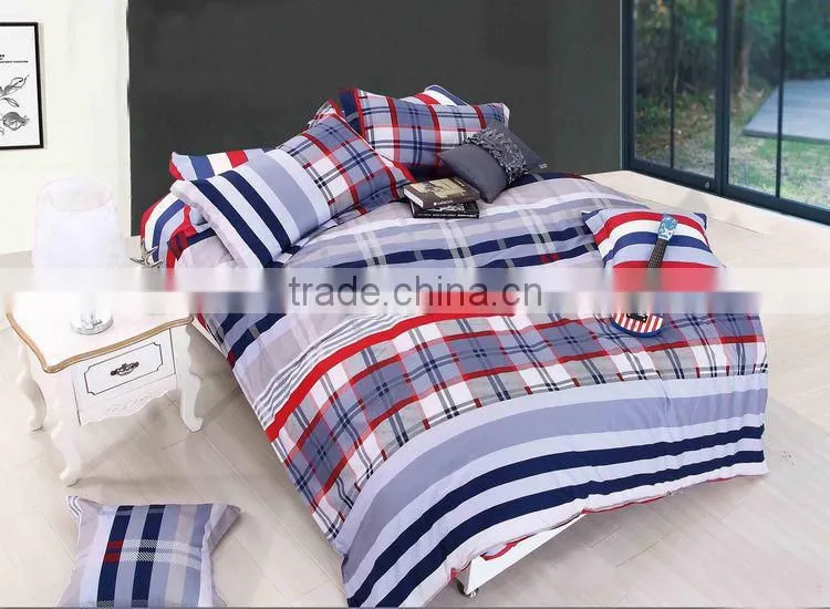 The best fashion bedding designs for100%cotton high quality of print luxury bed sheet/fitted sheet/soft comforter duvet cover