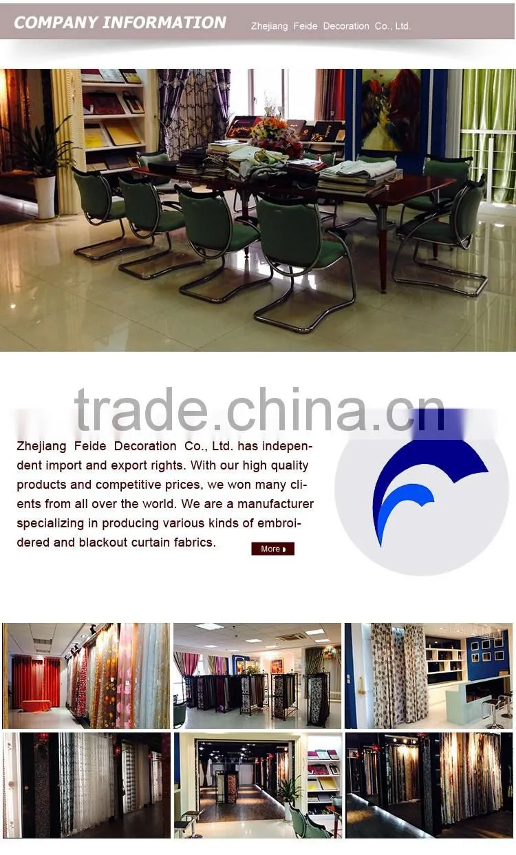 luxury blackout Curtain for sale room simple curtain design