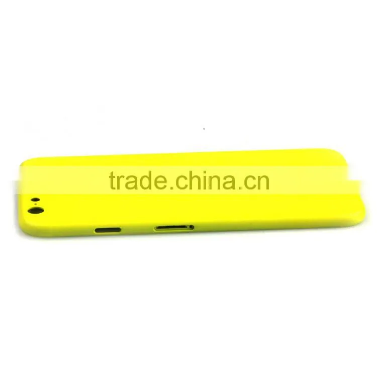 Matte yellow color for iphone 6 color housing
