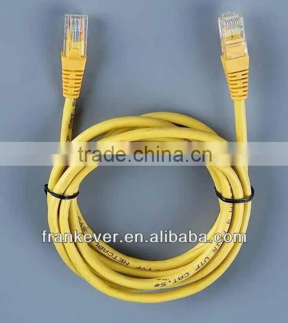 UTP Cat5e RJ45 OFC network cable / patch cord made in China