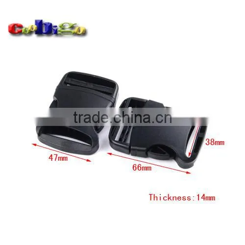 Plastic Arched Buckle For Backpack Straps Luggage Accessories #FLC329-20/25/32/38/50