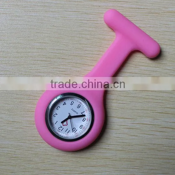 High Quality Silicone Nurse Watch With A Pin