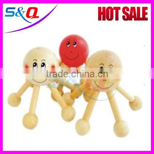 Home and Travel Wooden Massager brush