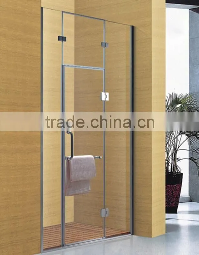 frameless hinge shower door/screen/enclosure D33