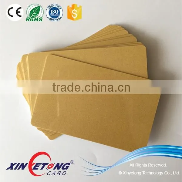 CR80 30mil Black PVC Plastic Card Blank for Thermal Printer