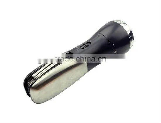 led flashlight with tools