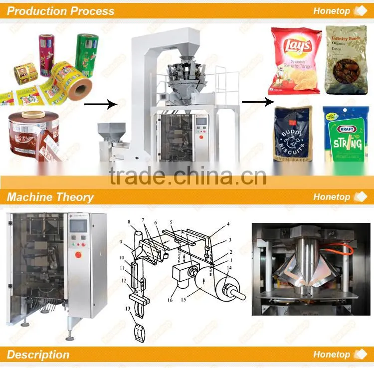 Professional doypack pouch food packing machine