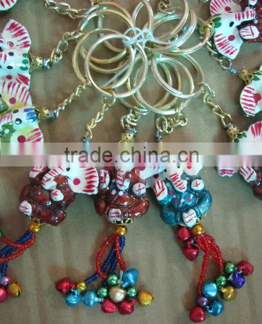 lock and key couple keychain