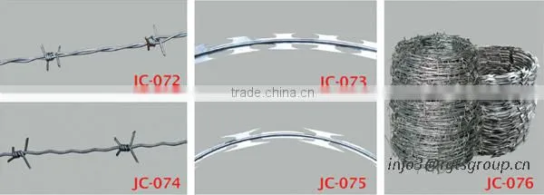 hot-dipped galvanized barbed wire