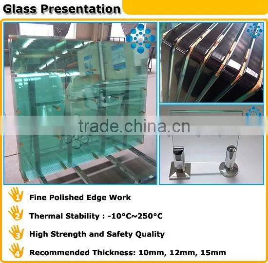 quality glass pool safety fences made in China