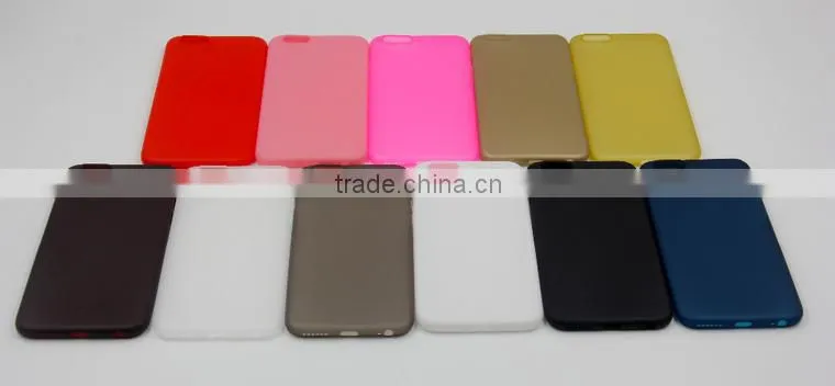 Factory precise injection mold Soft back cover PP smart phone cases For Samsung S6 edge