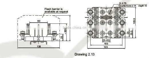 LV Fuse Base NT00S-3J fuse box/Fuse Accessories