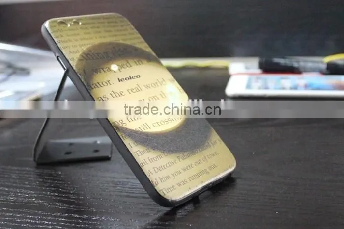 Transparent phone case mobile phone case for iphone 6 with TPU material