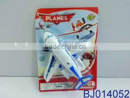 Cheap kids plastic toy plane small pull back airplane toy