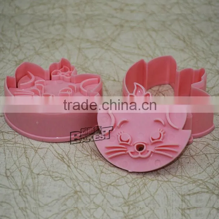 Marie Cat 3D Cartoon Cake Mold/PP cake mold/Cake Tools-BAKEST #9405