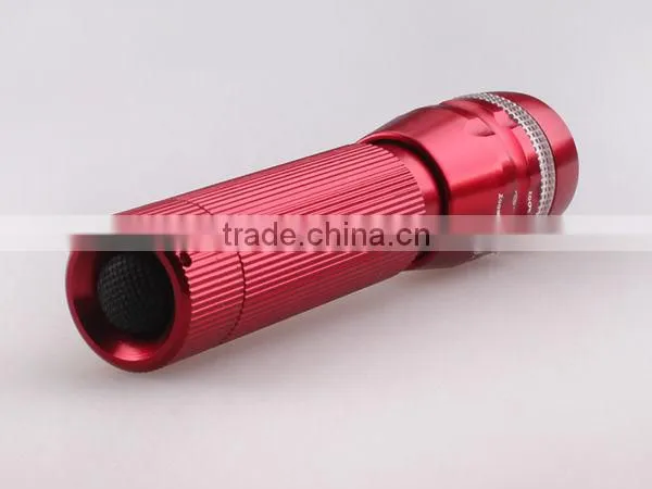 Zoom Adjustable 1W Cree flashlight