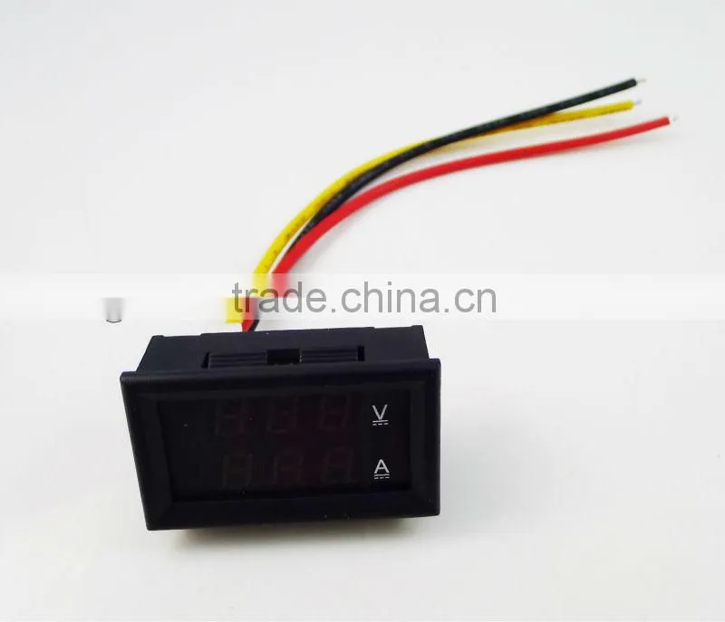 2 IN 1 Digital Amp/Volt Meter voltmeter Ammeter Measuring Range DC 4.5-30V / 5A