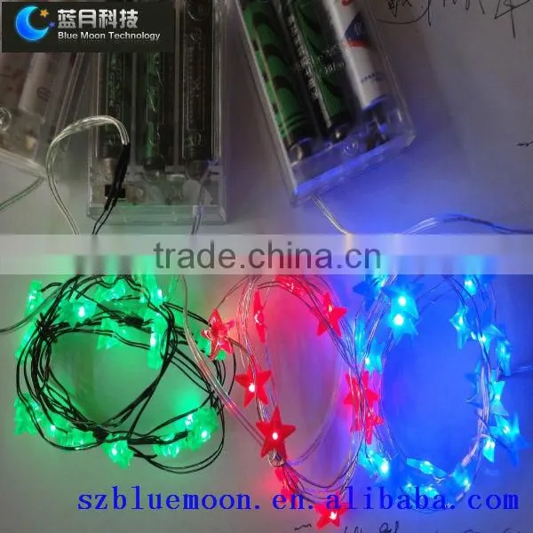 Manufacturer Factory Sales Modeling Christmas LED String Lights with different shape