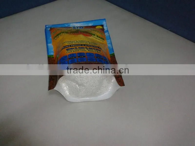 New!stand up pouch with zipper for food packaging