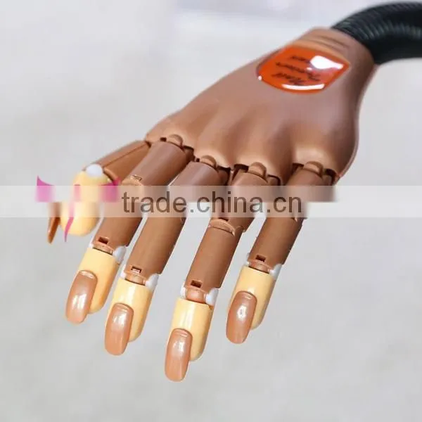 2015 wholesale nail trainer practice hand,hand model for nails