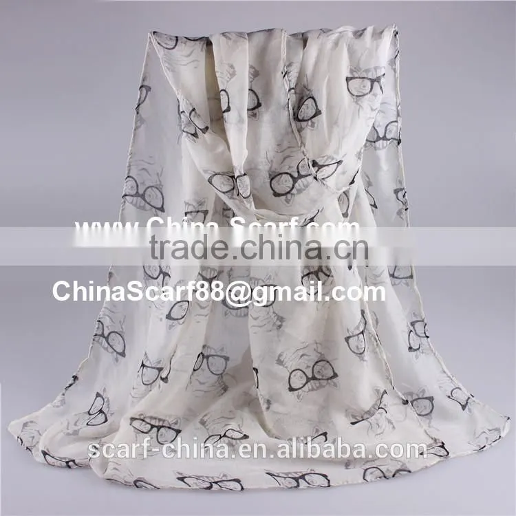 Wholesale viscose fabric scarf
