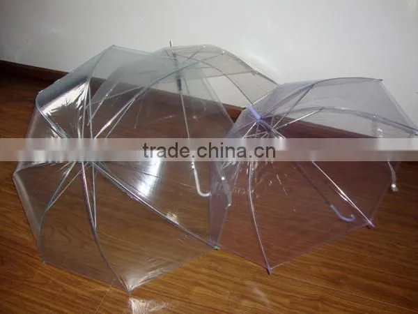 21" Cheap POE Transparent Umbrella