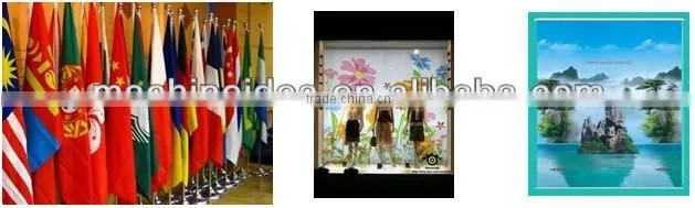 guangzhou post fabric printer 1.8m flag printer