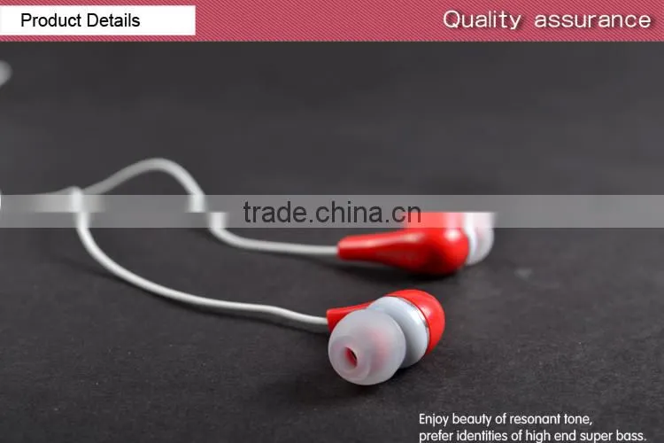 metal earphone for apple earphone with good quality for mp3 or mobile phone