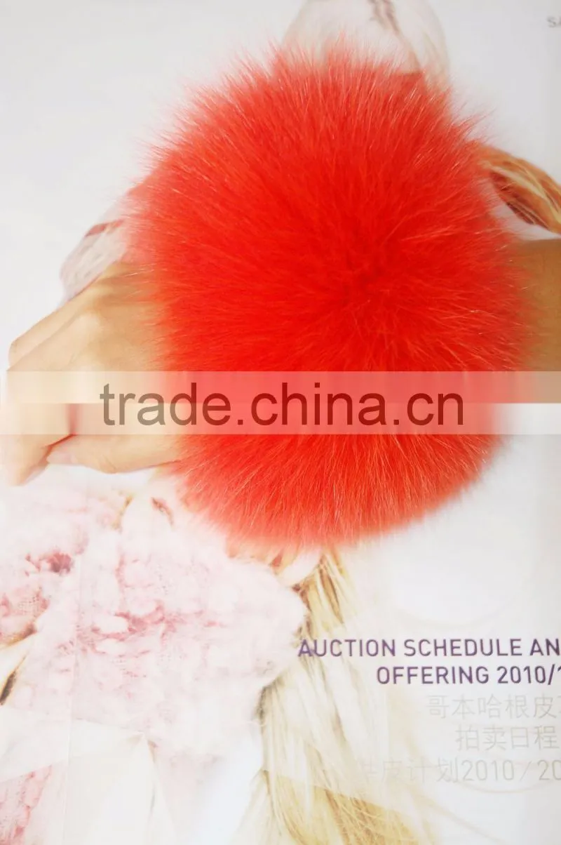 Hot selling fox fur cuffs
