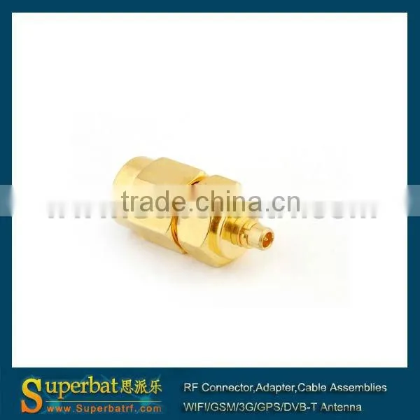 SMA-MMCX adapter SMA Plug to MMCX Plug straight ethernet wifi adapter