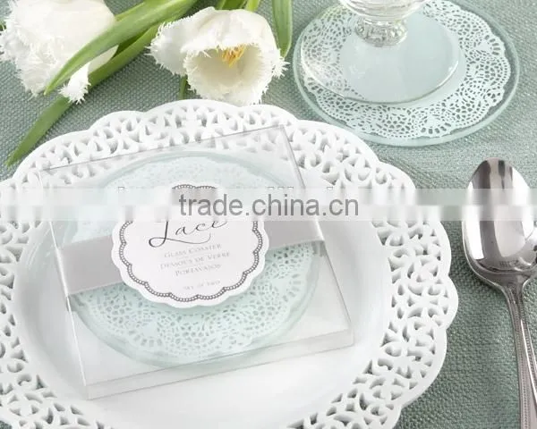 Beach Themed Glass Coaster Favors