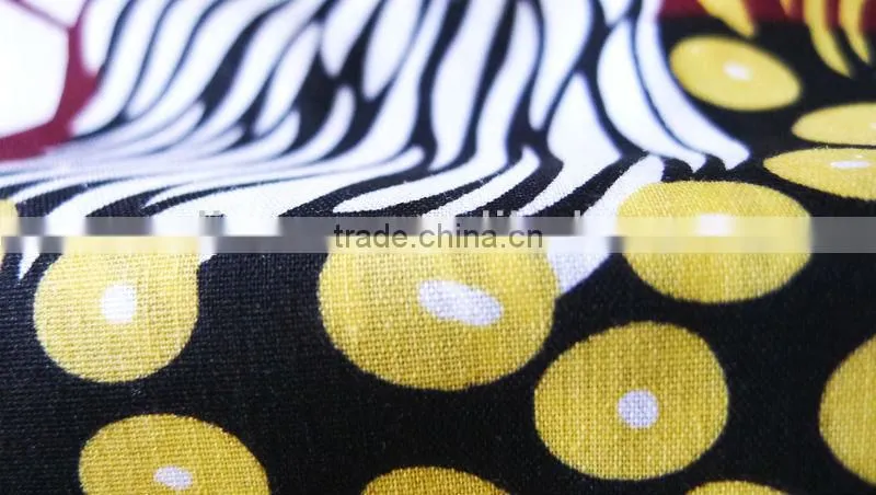 Poly Cotton Poplin Printed Fabric