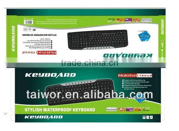 Corrugated keyboard box by Taiwor