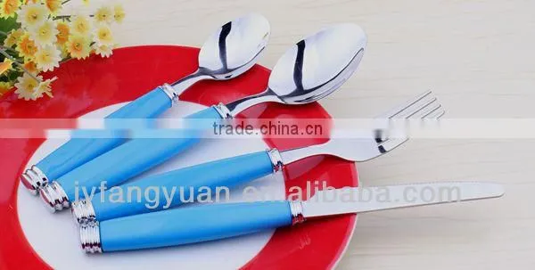 Chinese Stainless Steel Western Style Round Handle Flatware