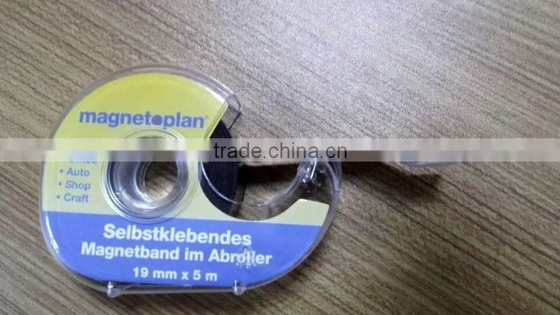 Japan/Germany Magnet Tape, L8M/5M/ Self Adhesive Magnet Tape With Dispenser
