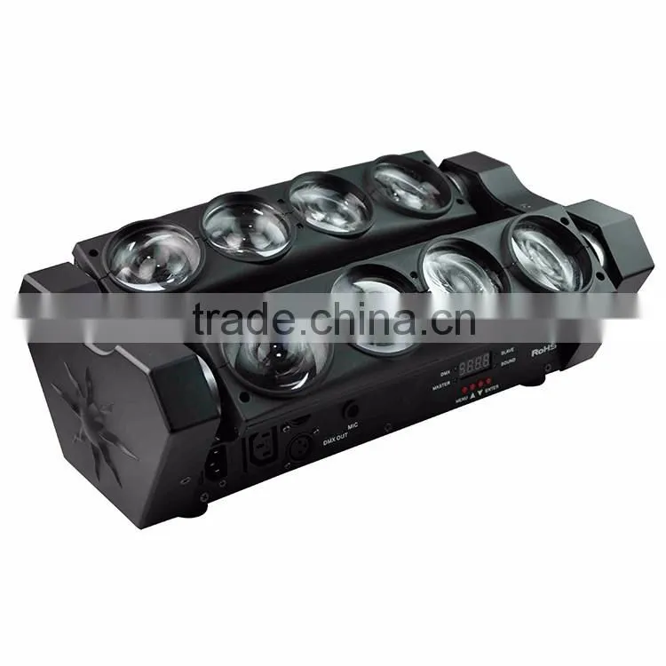 MY2S-10W * 8 RGBW 2 x 4 Eyes Spider LED Light