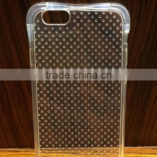 New technology Airbag Shockproof Soft TPU cover case for Iphone shockproof led call flashing case