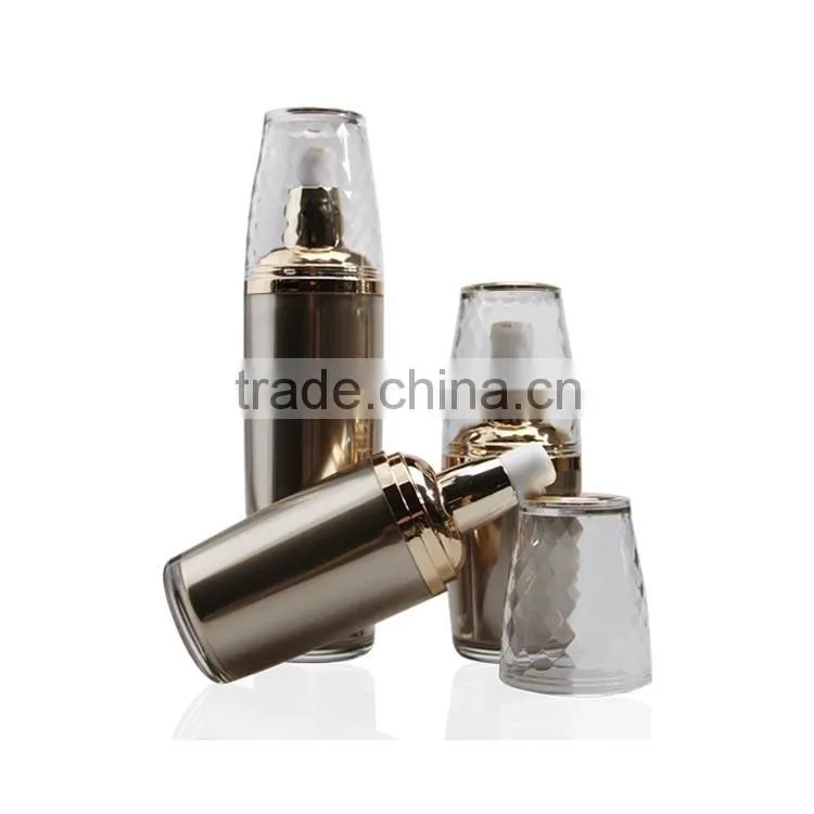 Acrylic cosmetic lotion bottle