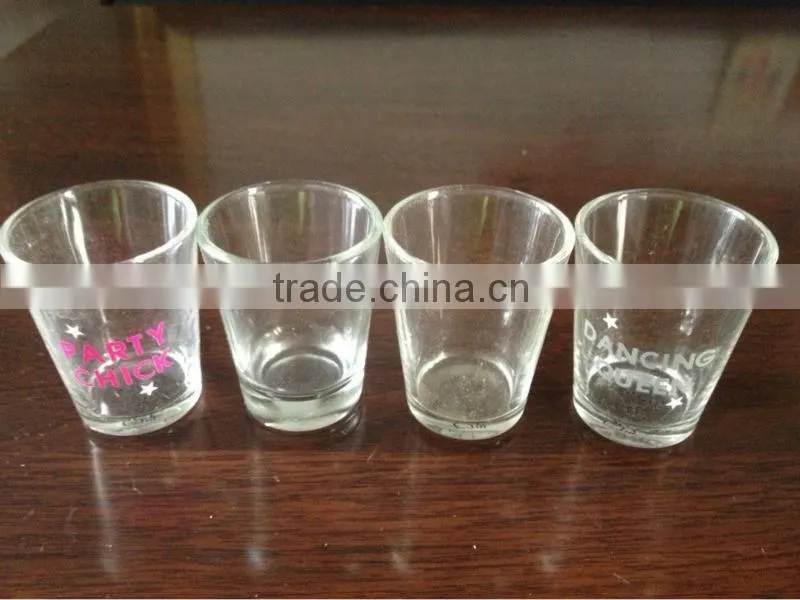 mini glass wine cup