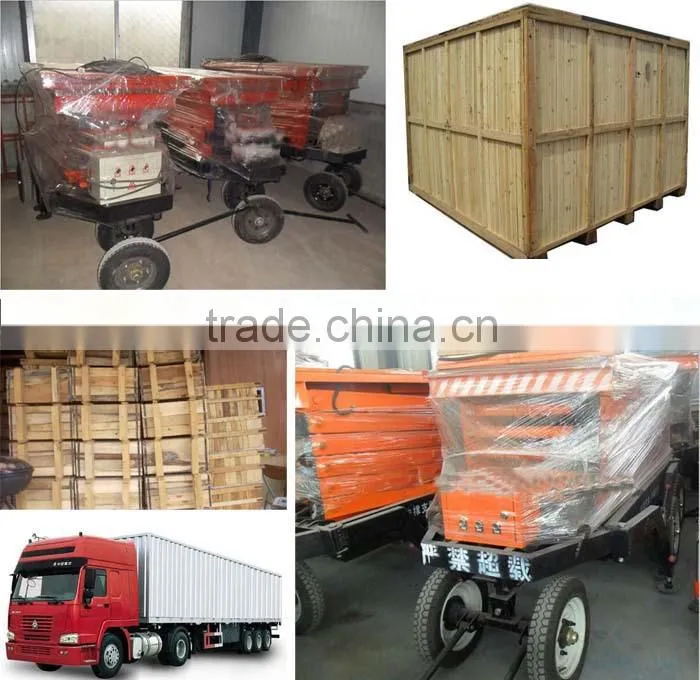 self-propelled electric scissor wheel lift