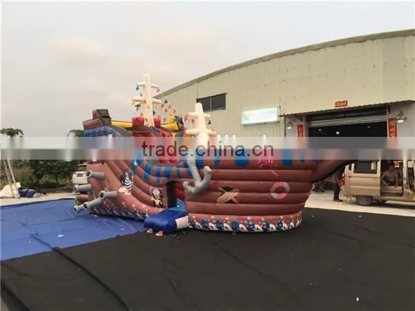 2016 New Design Inflatable Pirate Boat Bouncer / Inflatable Playground